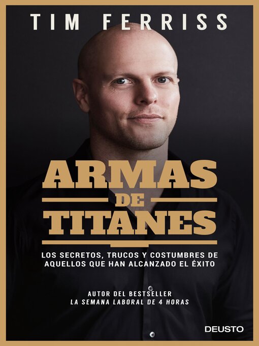 Title details for Armas de titanes by Tim Ferriss - Available
